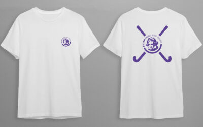 Das Design für die Cup-TShirts 2024 steht fest: Lila/Weiß